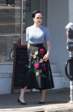 DITA VON TEESE Out for Lunch with Adam Rajcevich 04/09/2025