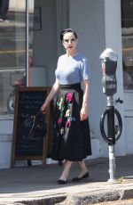 DITA VON TEESE Out for Lunch with Adam Rajcevich 04/09/2025