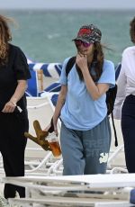 DREW BARRYMORE Enjoys Beach Day after MSC Cruises Campaign 04/10/2025