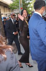 DUA LIPA Arrives at 50th Chaplin Gala in New York 04/28/2025