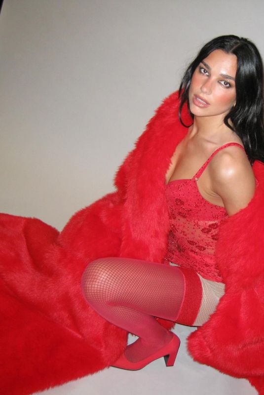 DUA LIPA at a Photoshoot 04/03/2025