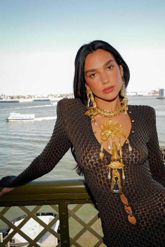 DUA LIPA at a Photoshoot 04/29/2025