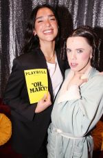 DUA LIPA at Backstage at Play Oh, Mary! on Broadway in New York 04/29/2025