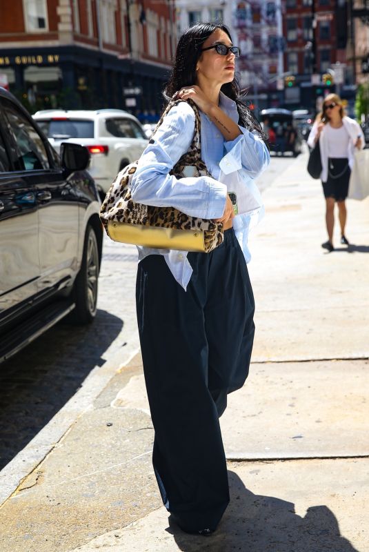 DUA LIPA Out and About in New York City 04/29/2025