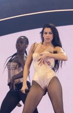 DUA LIPA Performs at Spark Arena in Auckland 04/02/2025