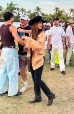 EIZA GONZALEZ Out at Coachella Valley Music and Arts Festival 04/12/2025