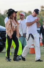 EIZA GONZALEZ Out at Coachella Valley Music and Arts Festival 04/12/2025