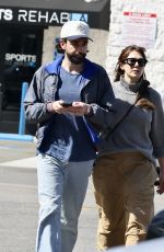 ELIZABETH OLSEN and Robbie Arnett Visited a Local Bookstore 04/04/2025