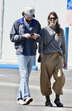 ELIZABETH OLSEN and Robbie Arnett Visited a Local Bookstore 04/04/2025