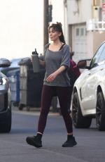 ELIZABETH OLSEN Leaves Gym After an Afternoon Workout in Los Angeles 04/12/2024