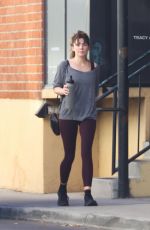 ELIZABETH OLSEN Leaves Gym After an Afternoon Workout in Los Angeles 04/12/2024