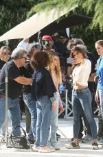 ELIZABETTA CANALIS Out in Milan for New Commercial for San Benedetto 04/04/2025
