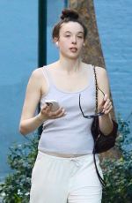 ELLA BEATTY Goes Make-up Free in New York City 04/28/2025