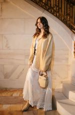 ELLA HUNT at Ralph Lauren Collection Fall 2025 Show in New York City 04/17/2025
