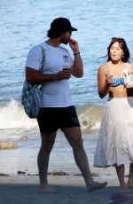 ELLA PURNELL Out at Paradise Cove Beach in Malibu 04/07/2025