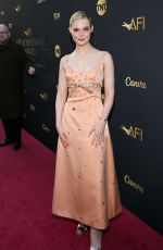 ELLE FANNING at AFI Life Achievement Award Ceremony Honoring Francis Ford Coppola in Hollywood 04/26/2025