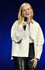 ELLE FANNING at Walt Disney Studios Presentation at CinemaCon in Las Vegas 04/03/2025