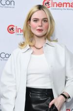 ELLE FANNING at Walt Disney Studios Presentation at CinemaCon in Las Vegas 04/03/2025