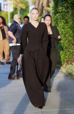 ELSA HOSK Arrives at Jacquemus Opening Event in West Hollywood 04/24/2025