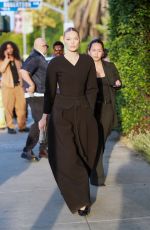 ELSA HOSK Arrives at Jacquemus Opening Event in West Hollywood 04/24/2025