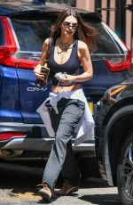 EMILY RATAJKOWSKI Out and About in New York City 04/29/2025