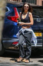 EMILY RATAJKOWSKI Out and About in New York City 04/29/2025