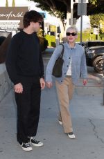 EMMA CHAMBERLAIN and Peter McPoland Out Shopping in West Hollywood 04/26/2025