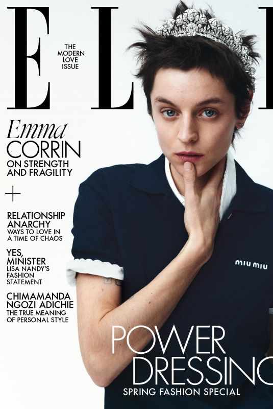 EMMA CORRIN for Elle Magazne UK, May 2025