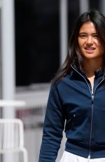 EMMA RADUCANU at Mutua Madrid Open in Madrid 04/21/2025