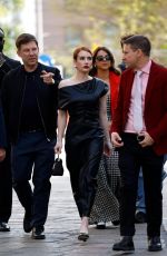 EMMA ROBERTS Arrives at Kiko Event in Milan 04/08/2025