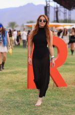 EMMA ROBERTS Arrives at Revolve Festival 04/12/2025
