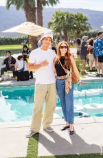 EMMA ROBERTS at Camp Poosh in Desert in Thermal 04/12/2025