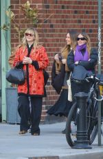 EMMA STONE and JENNIFER LAWRENCE Out for a Dinner in New York City 04/09/2025
