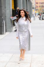 EVA LONGORIA Arrives at ABC Studio in New York 04/21/2025