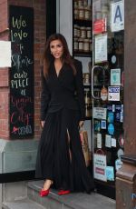 EVA LONGORIA Leaves Despana in Soho in New York 04/21/2025