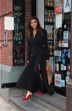 EVA LONGORIA Leaves Despana in Soho in New York 04/21/2025