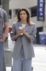 EVA LONGORIA on the Set of L