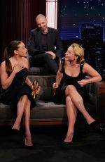 FLORENCE PUGH and HANNAH JOHN-KAMEN at Jimmy Kimmel Live! 04/28/2025