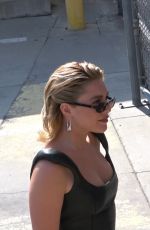 FLORENCE PUGH Arrives at Jimmy Kimmel Live in Hollywood 04/28/2025