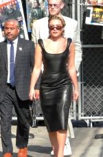 FLORENCE PUGH Arrives at Jimmy Kimmel Live in Hollywood 04/28/2025