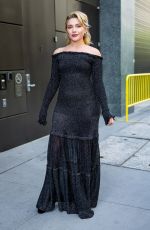 FLORENCE PUGH Arrives at Live with Kelly and Mark in New York City 04/30/2025