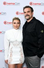 FLORENCE PUGH at CinemaCon 2025 in Las Vegas 04/03/2025