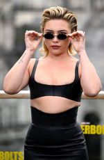 FLORENCE PUGH at Thunderbolts Photocall in London 04/24/2025