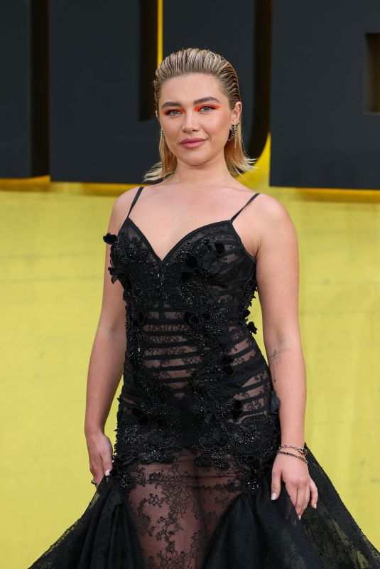 FLORENCE PUGH at Thunderbolts Premiere in London 04/22/2025