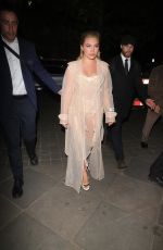 FLORENCE PUGH Heading to Thunderbolts Premiere Afterparty in London 04/22/2025