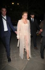 FLORENCE PUGH Heading to Thunderbolts Premiere Afterparty in London 04/22/2025