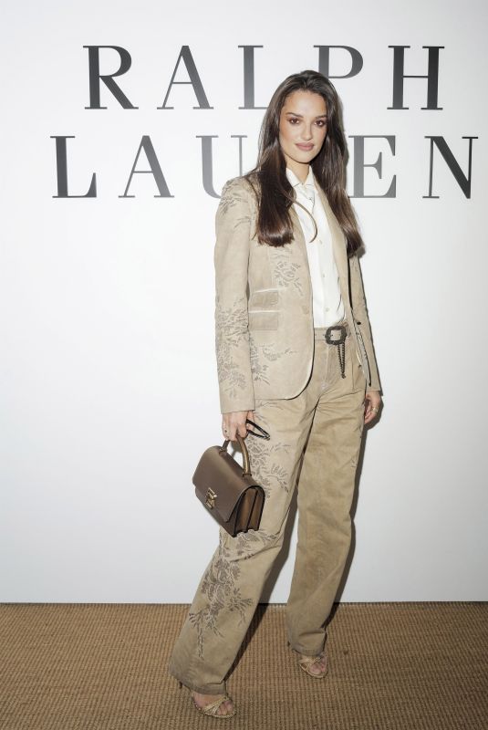 GABRIELLE CAUNESIL at Ralph Lauren Fall 2025 Collection Runway Show in New York 04/17/2025