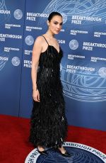 GAL GADOT at 11th Breakthrough Prize Ceremony at Barker Hangar 04/05/2025