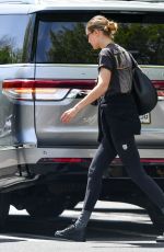 GIGI and YOLANDA HADID Visits Bradley Cooper