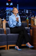 GIGI HADID at Tonight Show Starring Jimmy Fallon 04/08/2025